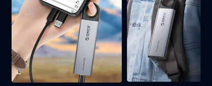 ORICO Portable External SSD - High-Speed 1TB Solid State Drive for Gaming