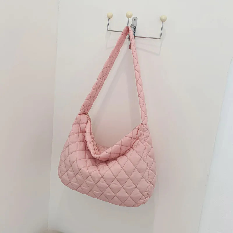 Luxury Quilted Padded Tote