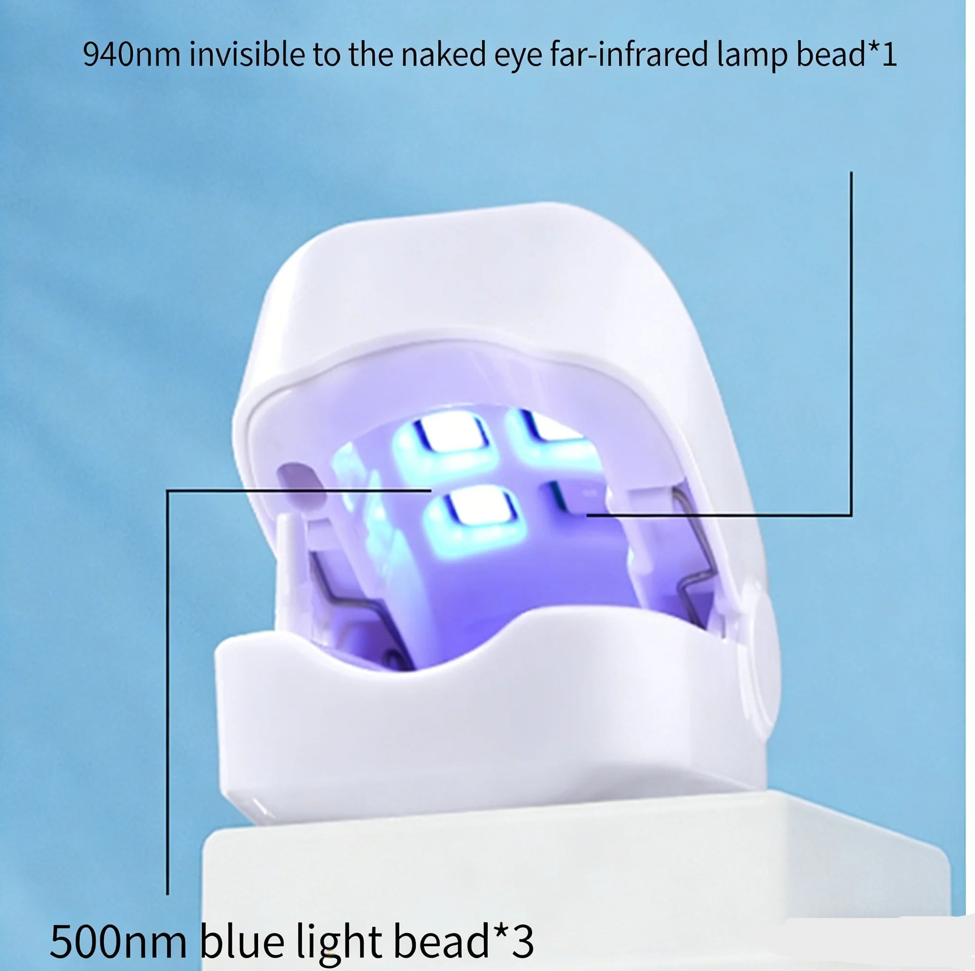Blue Light Nail Fungus Laser Treatment Device for Hand & Foot - 2