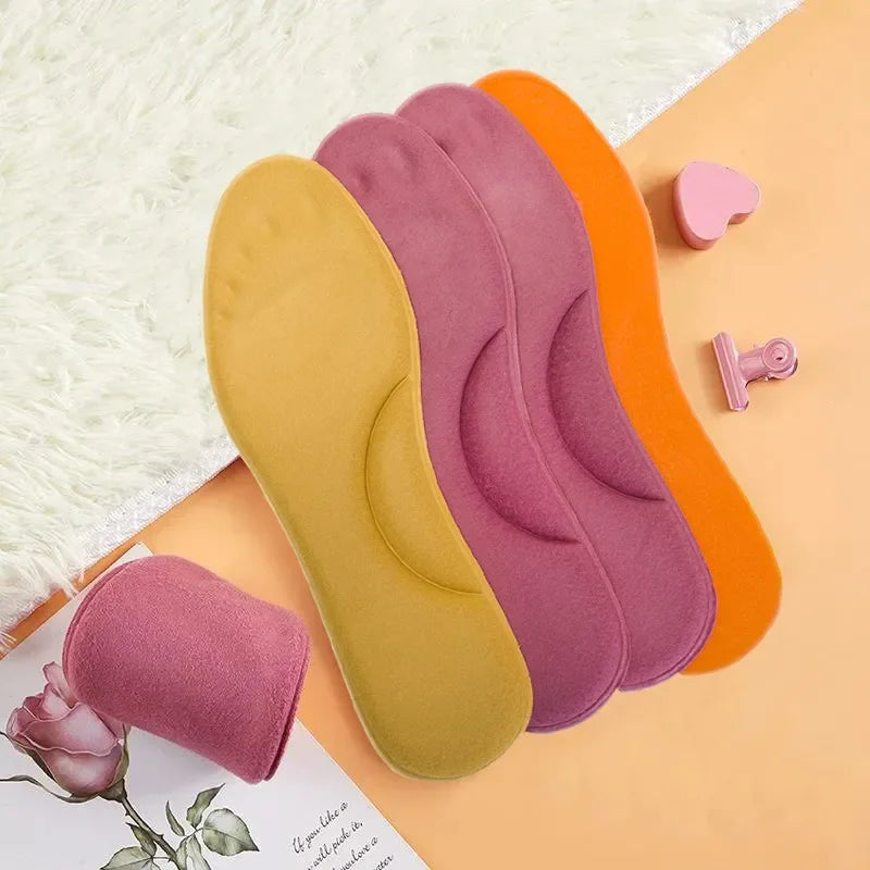 4D Arch Support Orthopedic Insoles - Shock-Absorbing Thermal Shoe Inserts - 15