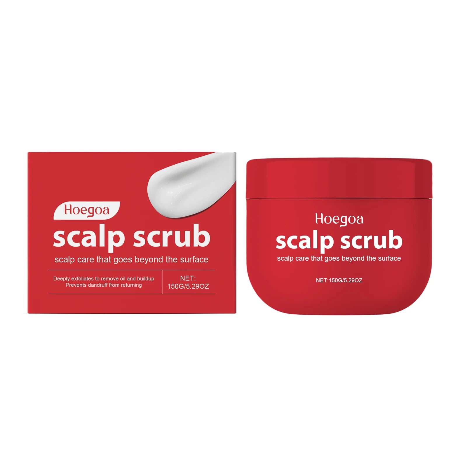 Deep Cleansing Scalp Scrub Exfoliator for Dandruff Relief and Oil Control - 7