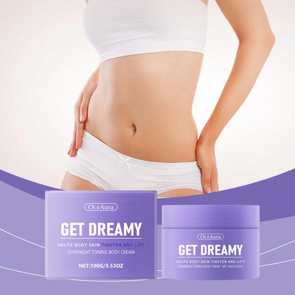 OceAura Get Dreamy Firming Body Cream - Skin Tightening & Collagen Lotion