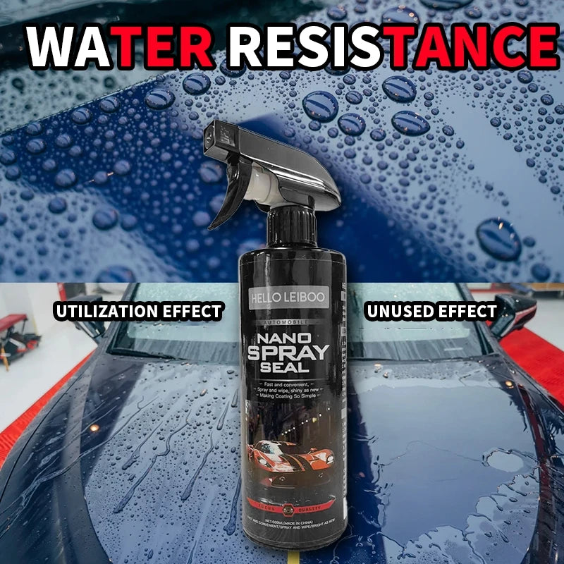 10H Nano Ceramic Car Coating Spray - Hydrophobic Polish - 3