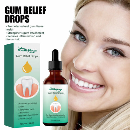 Herbal Toothache and Gum Relief Drops - Oral Care Solution for Pain and Sensitivity