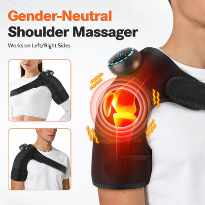 3-in-1 Heated Knee Shoulder Elbow Massager with Vibration