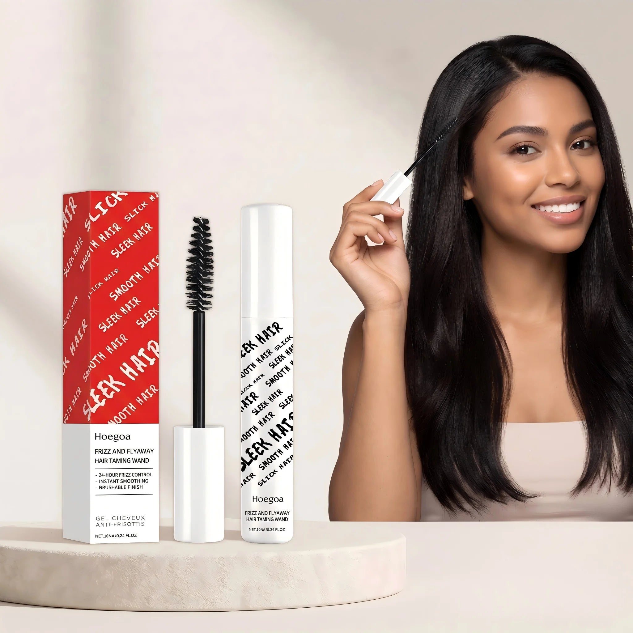 Anti-Frizz Hair Finishing Stick for Sleek Flyaway & Edge Control - 2