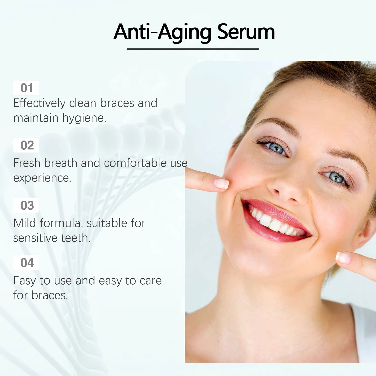 Aligner and Retainer Cleaning Foam Mousse with Whitening Effect - 10