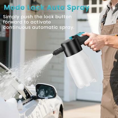 1.5L Cordless Electric Car Wash Foam Sprayer