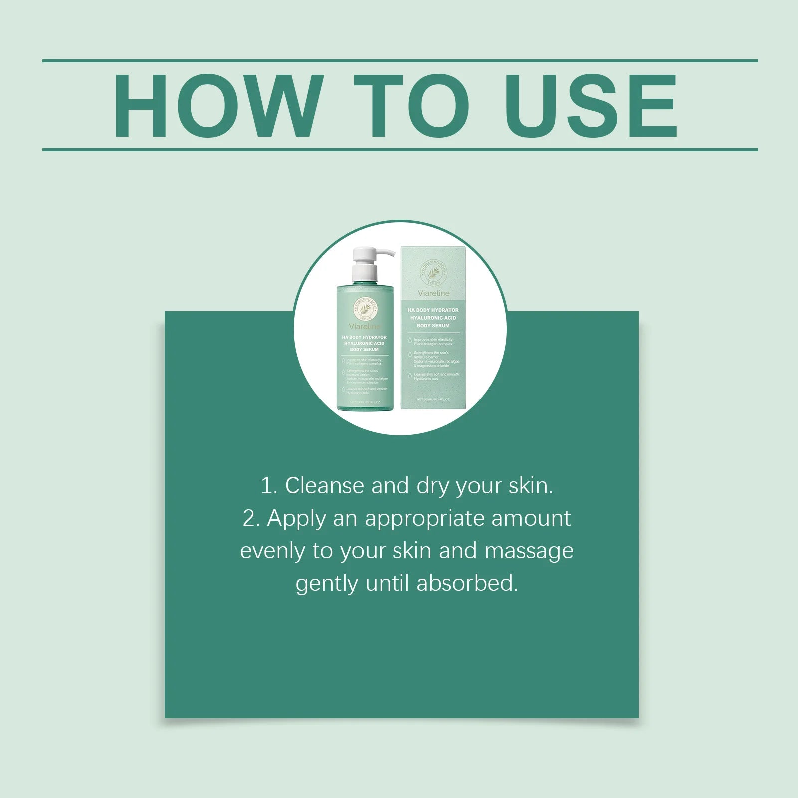 Hyaluronic Acid Hydrating Body Serum for Smooth and Elastic Skin - 12