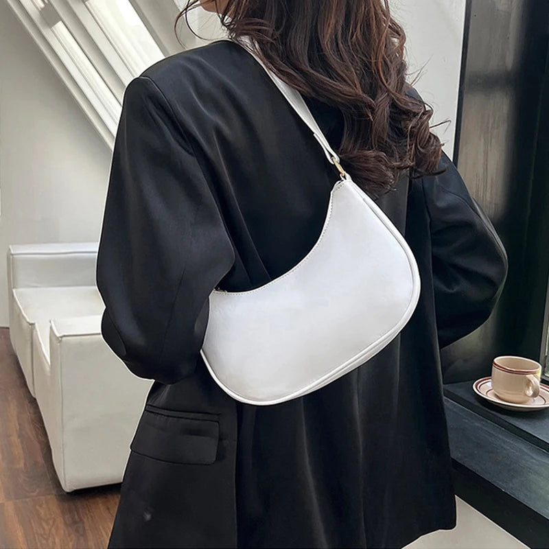 Luxury Stone Pattern Shoulder Bag
