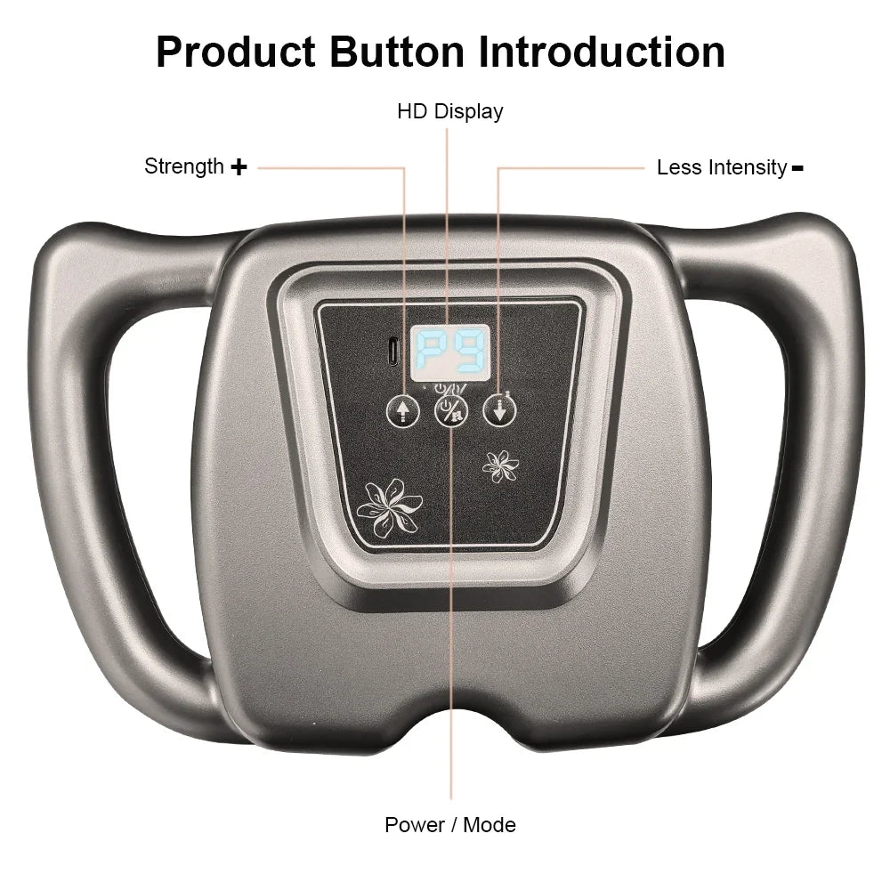 16-Head Deep Tissue Muscle Massage Gun - Percussion Massager - 10
