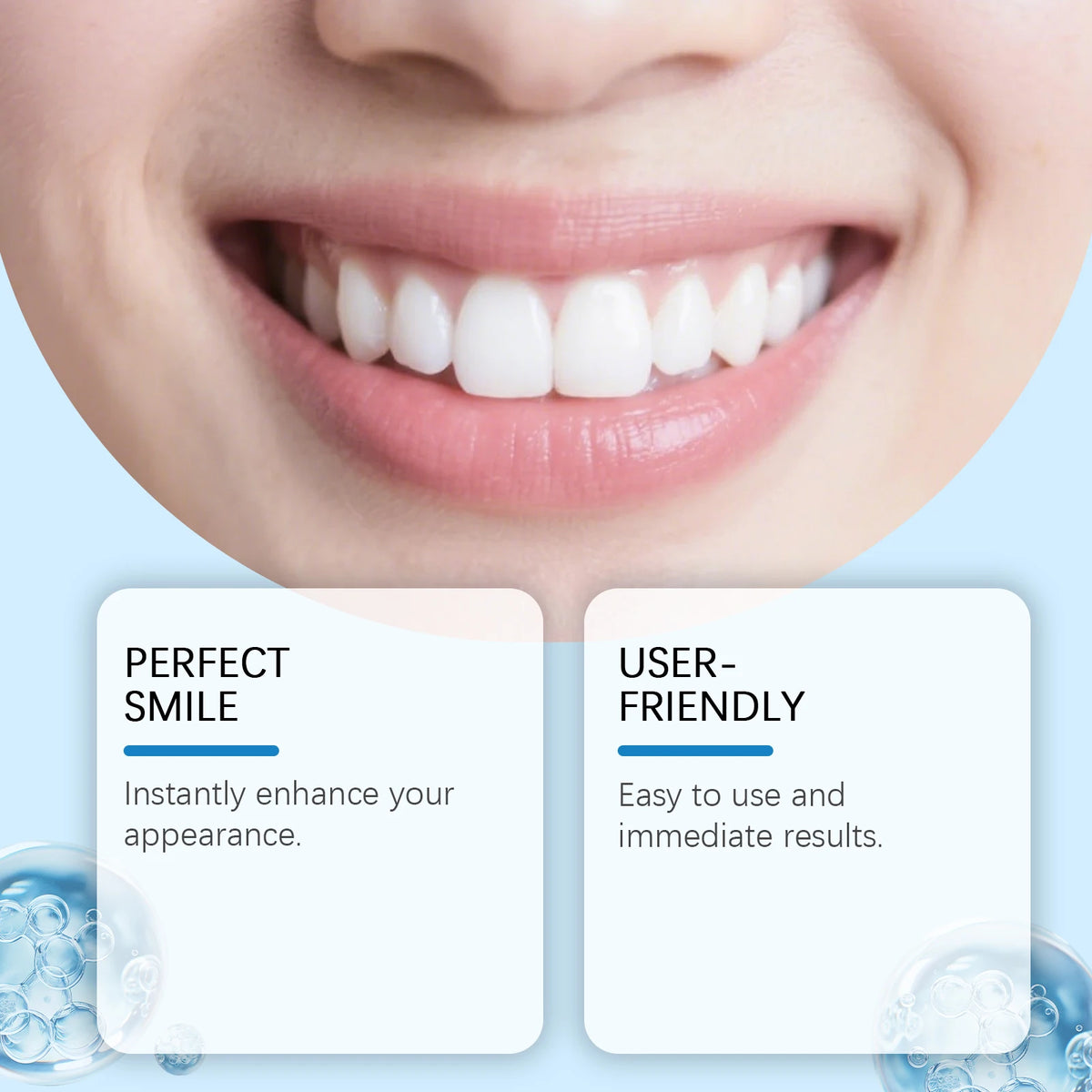 Instant Cosmetic Denture Kit – Temporary Smile Improvement & Natural Teeth Veneers