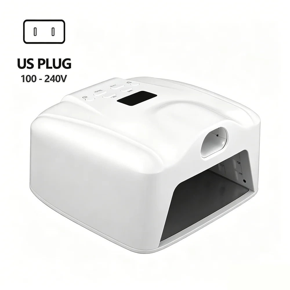 78-LED Dual-Mode UV Nail Lamp - Gel Polish Dryer with Auto Sensor - 30