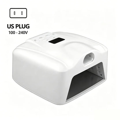 78-LED Dual-Mode UV Nail Lamp - Gel Polish Dryer with Auto Sensor