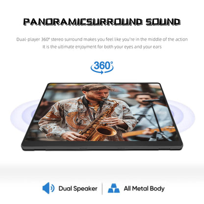 14" 2K Portable Monitor - 60Hz Ultra HD HDR Laptop Display Screen