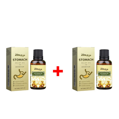 Natural Herbal Abdominal Massage Oil for Digestive Comfort & Constipation Relief