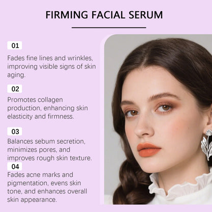 Retinol & NAD+ Firming Facial Serum - Anti-Aging Skin Lifting & Brightening Treatment