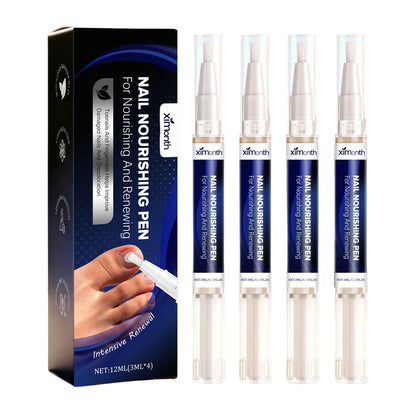 Nail Repair Essence Pen - Deep Nourishing Cuticle Oil for Dry, Damaged Nail Care