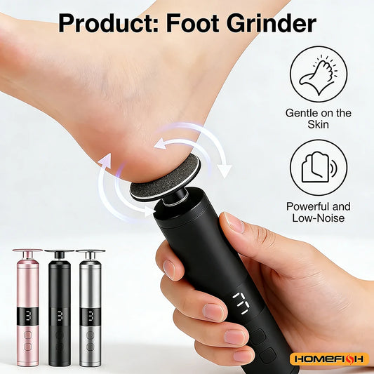 Electric Callus Remover - 3 Speed LCD Rechargeable Foot File