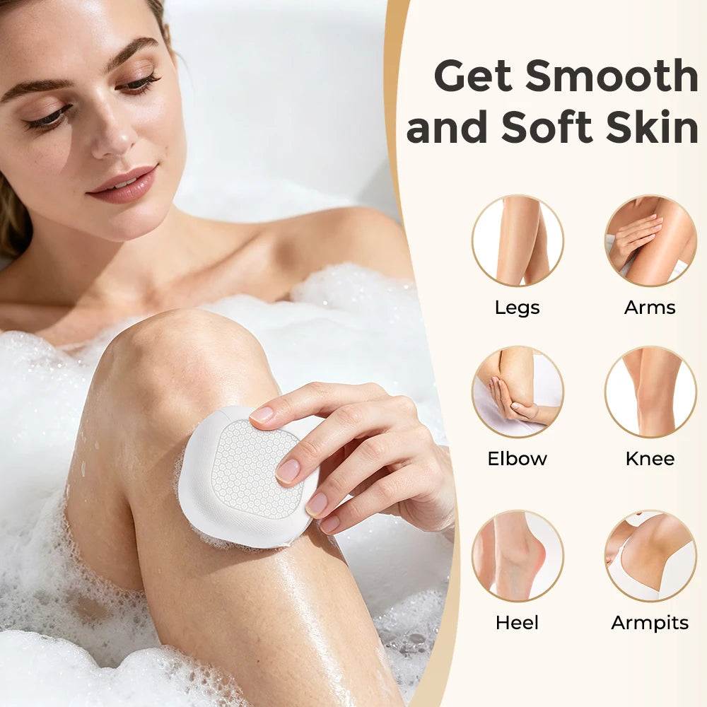 Nano Glass Painless Hair Remover & Exfoliator for Smooth Skin