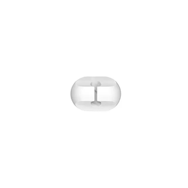 Self-Adhesive Silicone Cable Organizer Clips for Desk & Office Cord Management - 12