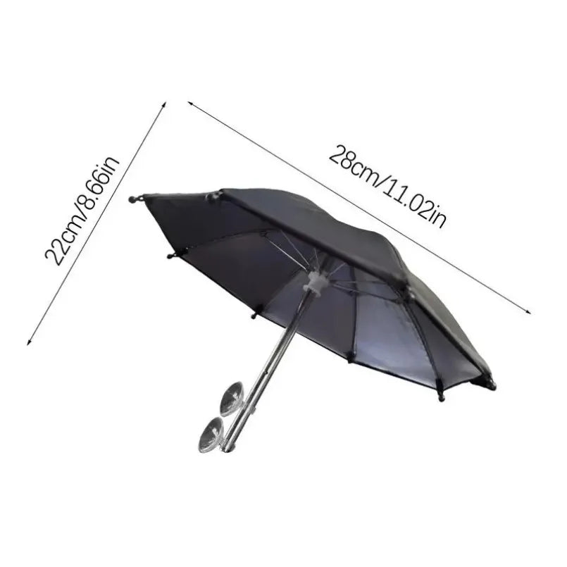 Mobile Phone Parasol Sun Shade Umbrella for Smartphone Screen Protection