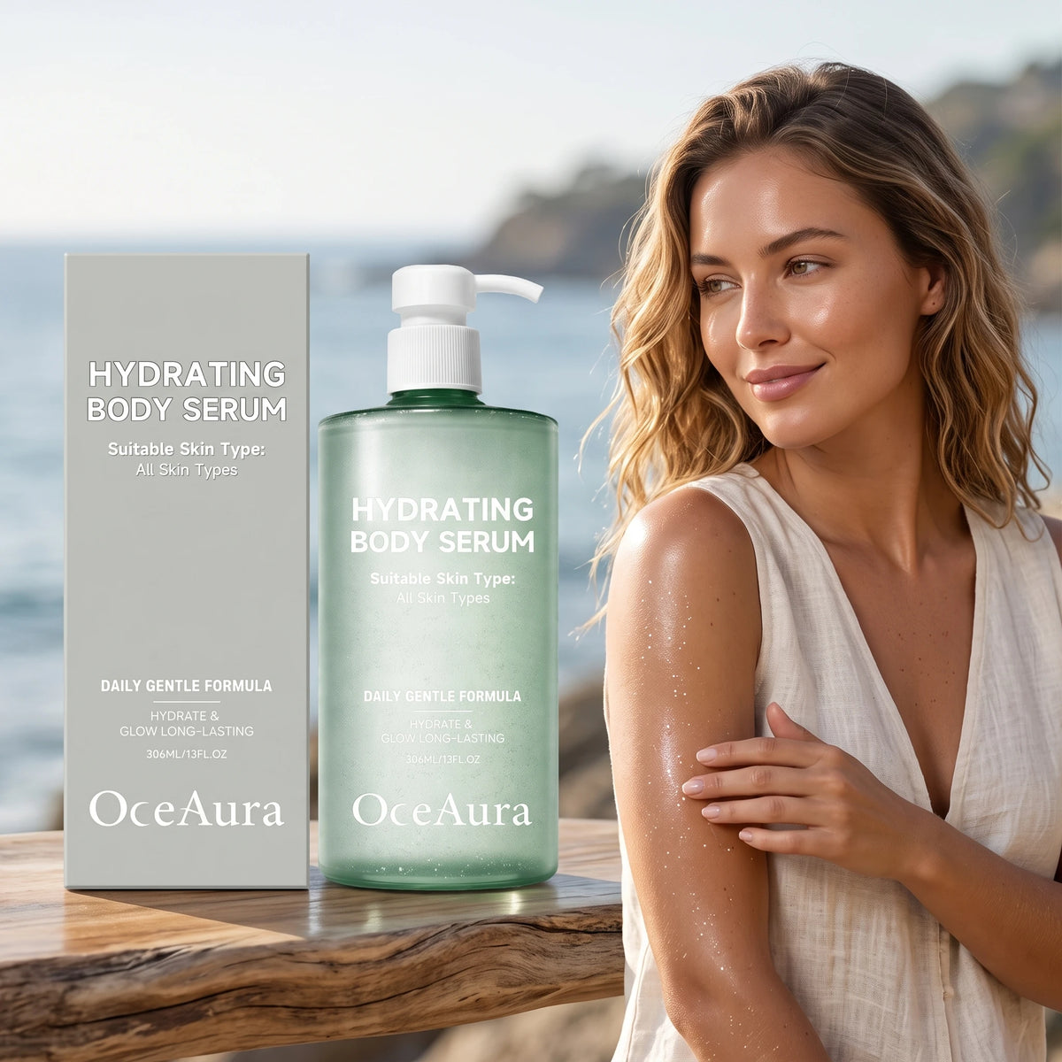 Hydrating Body Serum for Dry Skin - Deep Moisturizing & Skin Smoothing Treatment