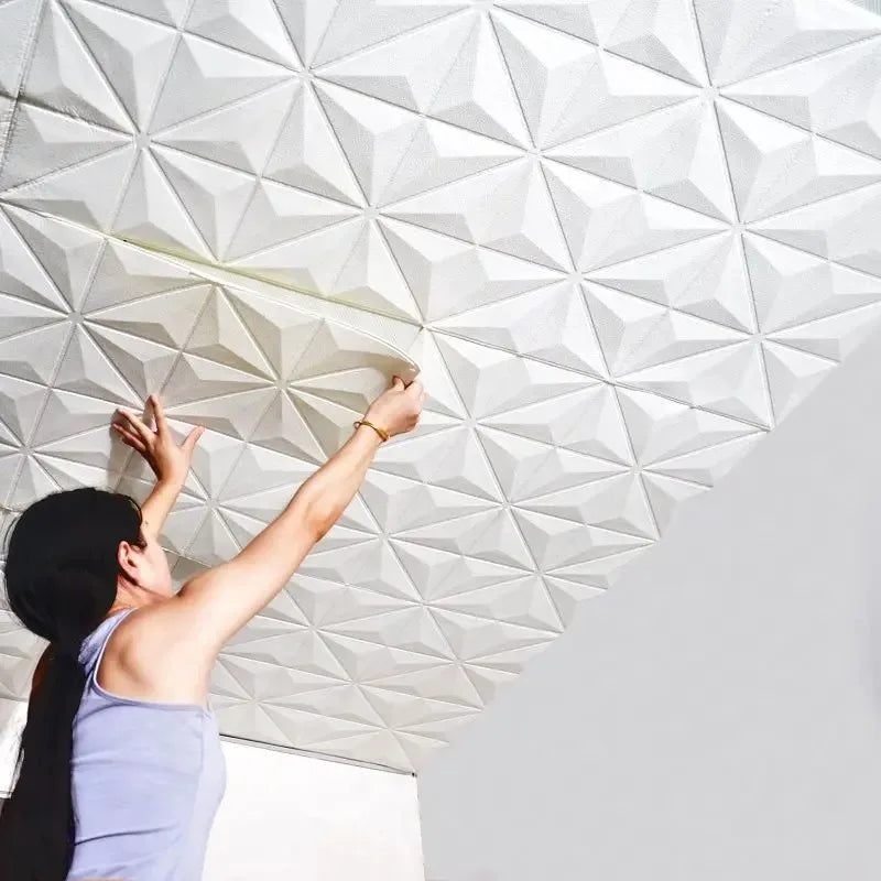3D Peel & Stick Wall Panels - Waterproof Foam Wallpaper - 3