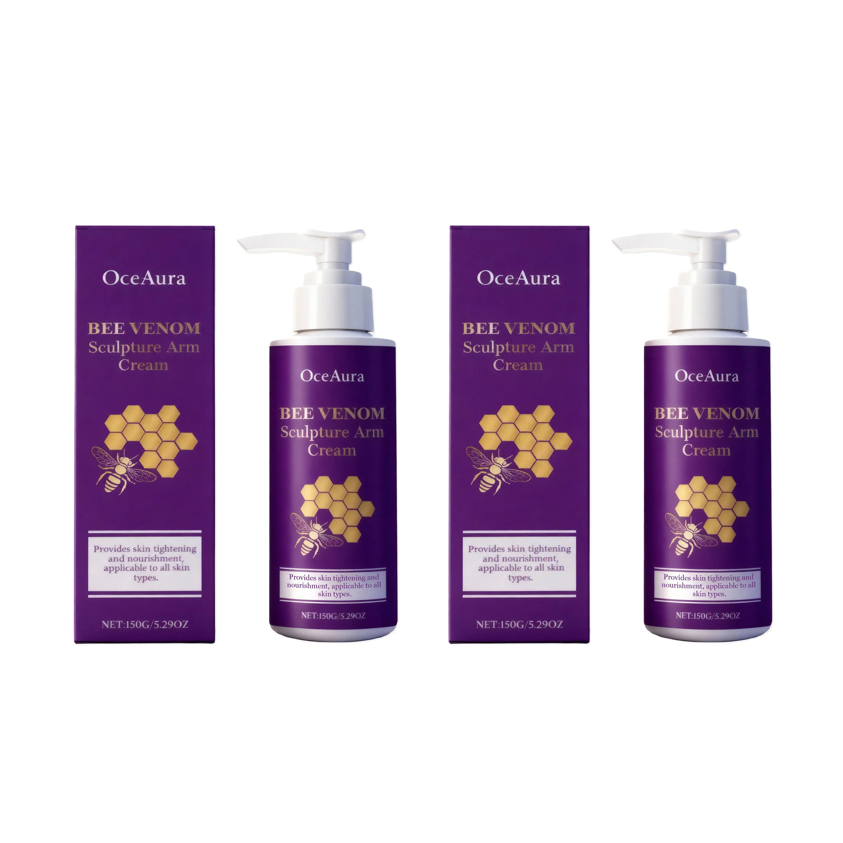 Bee Venom Firming Arm Cream - Anti-Sagging Body Sculpting & Moisturizing Lotion - 14