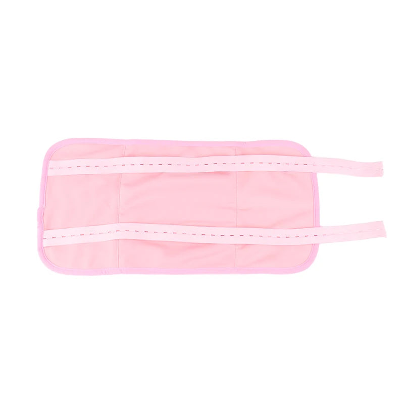 Reusable Castor Oil Pack Wrap - Adjustable Compression Waist Support Band