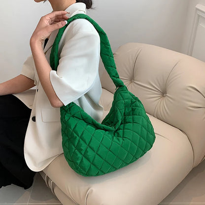 Luxury Quilted Padded Tote