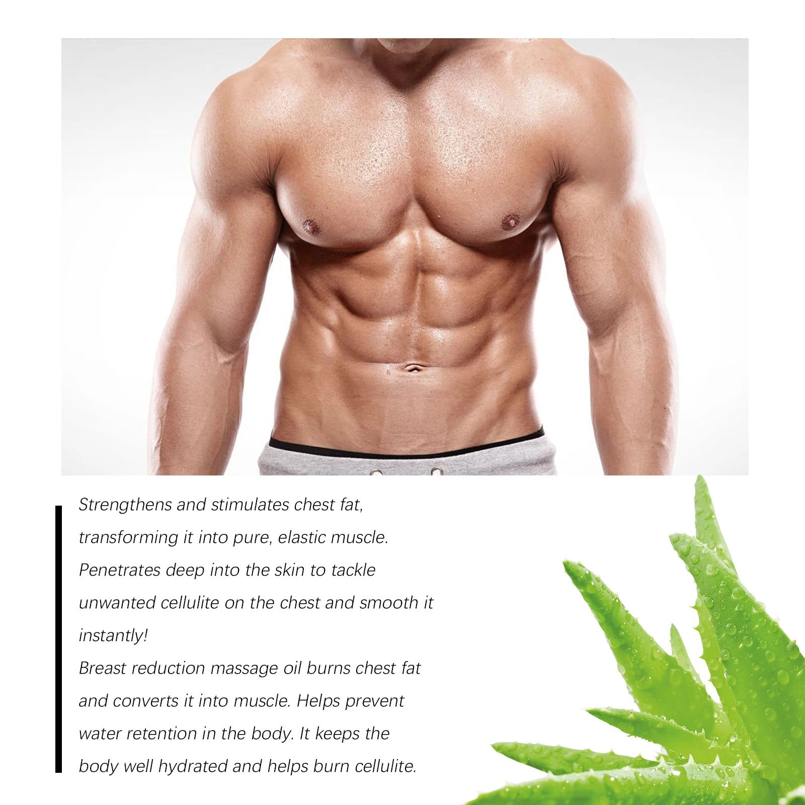 Men's Gynecomastia Chest Tightening & Muscle Sculpting Spray - 5