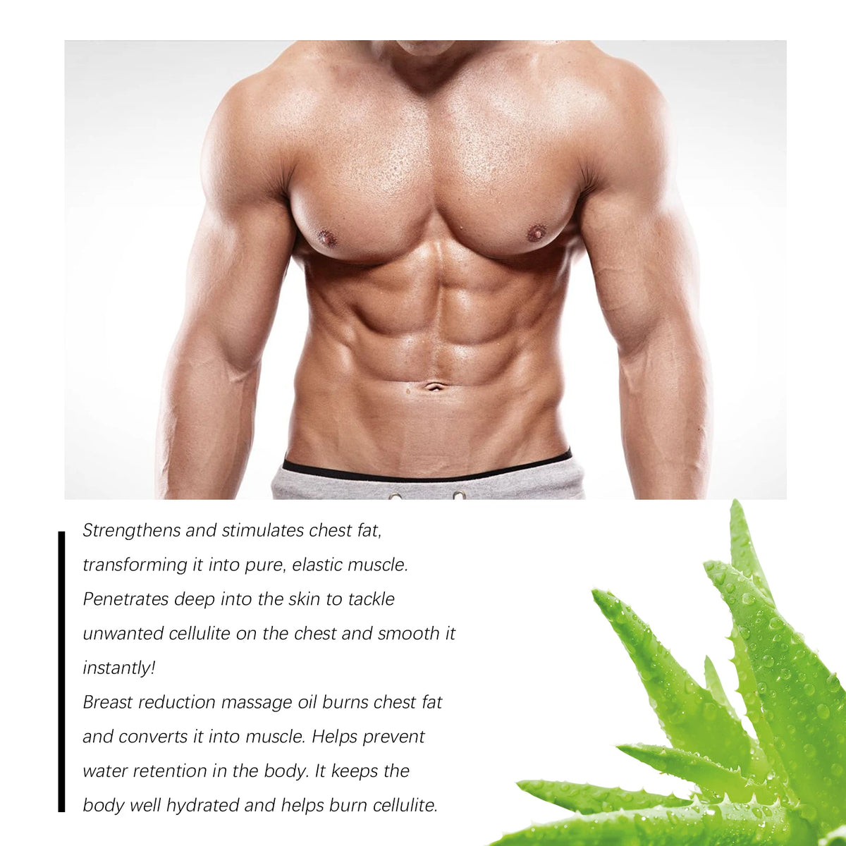Men's Gynecomastia Chest Tightening & Muscle Sculpting Spray