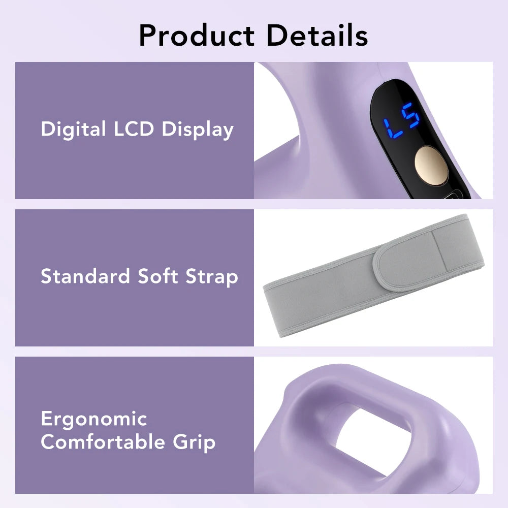 Electric Fascia Ring Full-Body Vibration Massager for Muscle Recovery