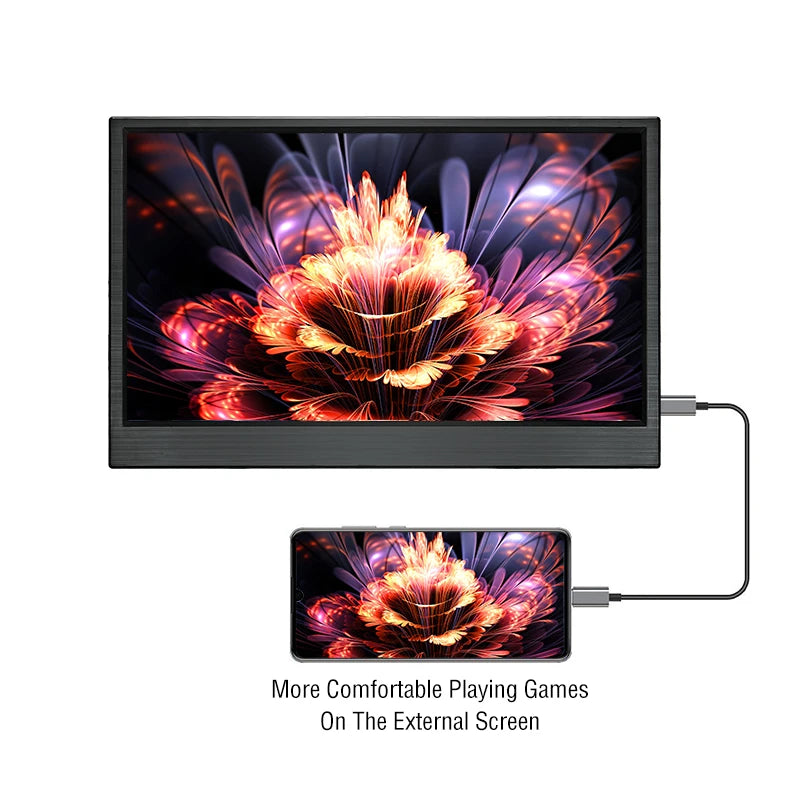 15.6" Portable IPS Monitor 1080P HDR - Touch & Non-Touch Options