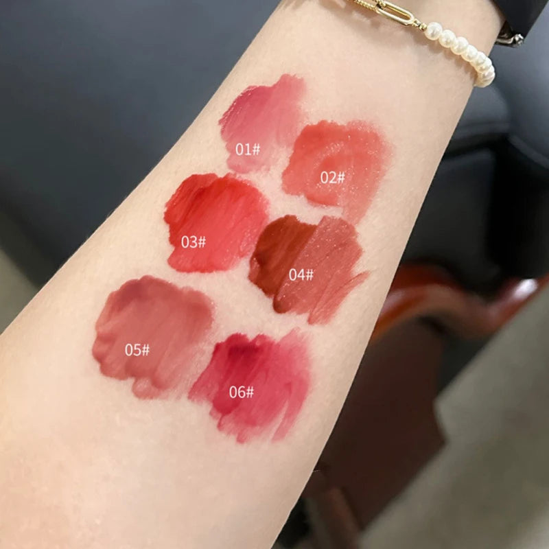 Glass-Like Lip Lacquer - Mirror Shine Hydrating Long-Lasting Lipstick - 4