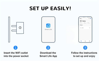 AU Smart WiFi Plug with Energy Monitor - Voice Control & Timer Socket
