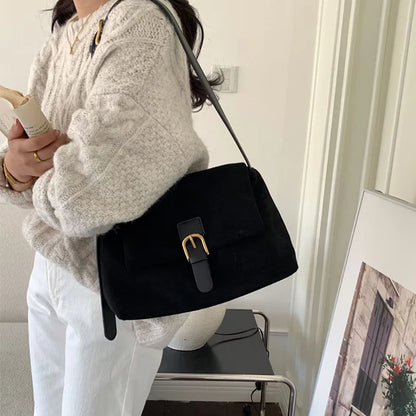 Luxury Matte Leather Tote Bag