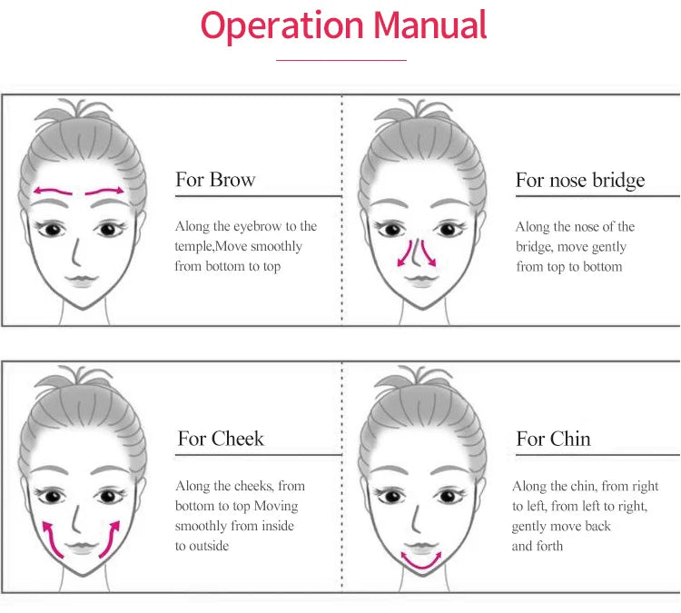 5-in-1 LED Micro-Current Facial Massager for Skin Tightening & Rejuvenation - 16