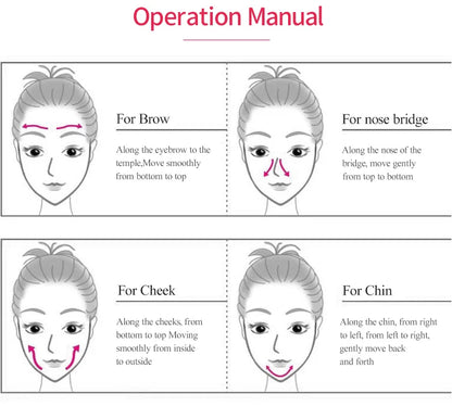 5-in-1 LED Micro-Current Facial Massager for Skin Tightening & Rejuvenation