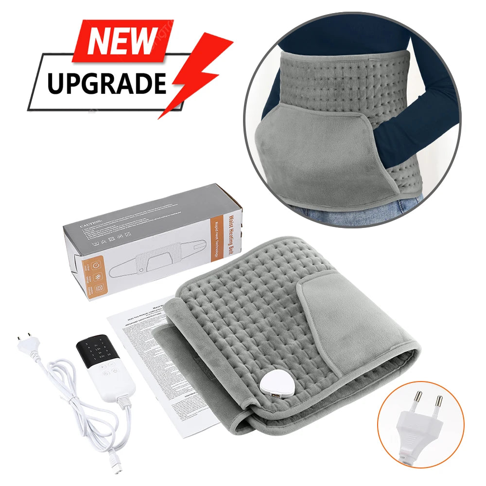 Electric Heating Waist Belt - Thermal Therapy Pad for Back Pain Relief - 32