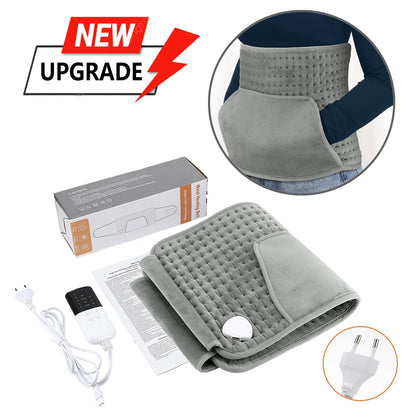 Electric Heating Waist Belt - Thermal Therapy Pad for Back Pain Relief