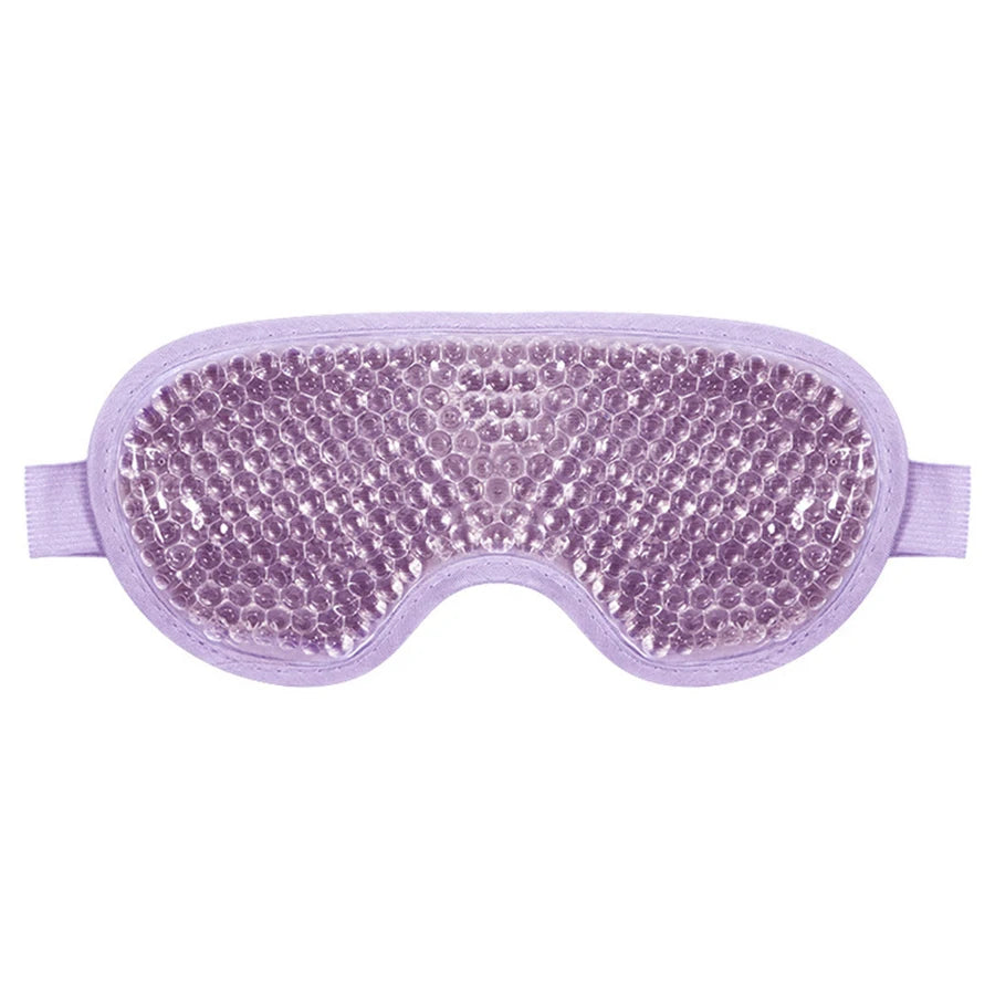 Gel Bead Cooling Ice Face Mask – Hot & Cold Therapy for Face & Eye Care - 19