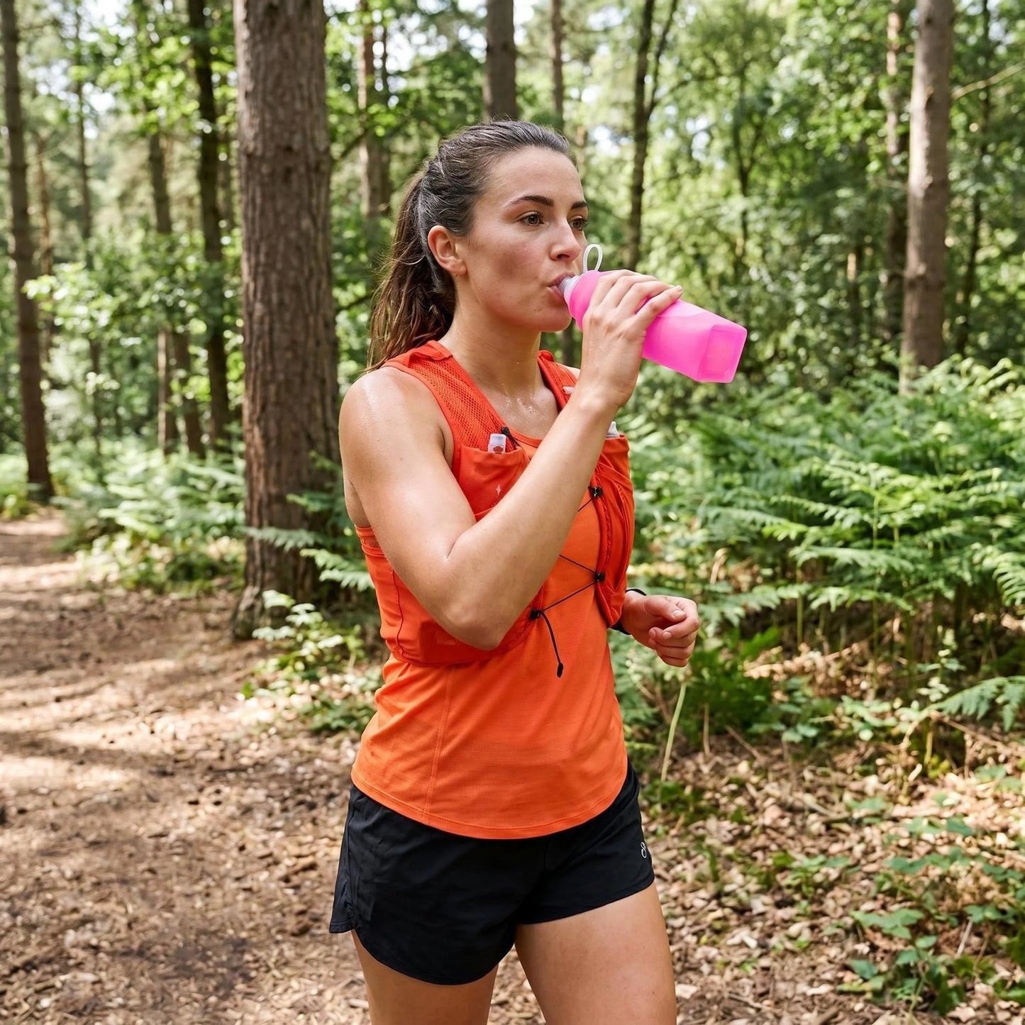 Collapsible Silicone Water Bottle - Lightweight Leak-Proof Travel Kettle