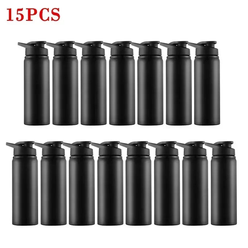 Portable Stainless Steel Sports Water Bottle - 700ml Leak-Proof Flask - 22