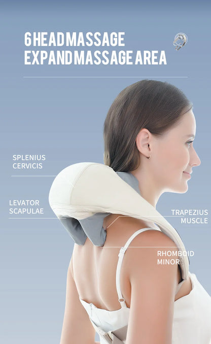 Brushless Neck & Shoulder Massager for Deep Trapezius Relief