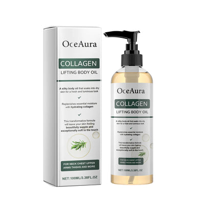Collagen Body Firming Oil - Hydrating & Tightening Skin Care Treatment
