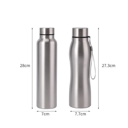 1000ml Insulated Stainless Steel Sports Water Bottle - Leakproof Metal Flask