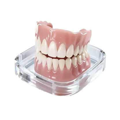 Instant Smile Temporary Dentures - Natural Looking Upper & Lower Teeth Veneers