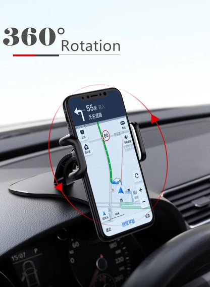 Universal Car Phone Holder Clip Dashboard Mount Stand for GPS Navigation